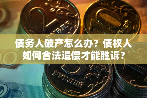 武汉债务人破产怎么办？债权人如何合法追偿才能胜诉？