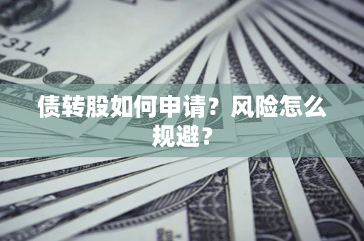 武汉债转股如何申请？风险怎么规避？