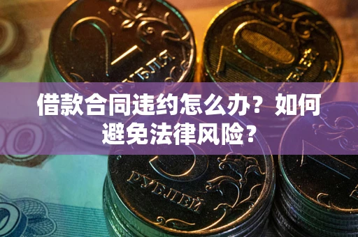 武汉借款合同违约怎么办？如何避免法律风险？