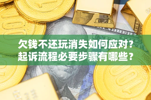 武汉欠钱不还玩消失如何应对？起诉流程必要步骤有哪些？