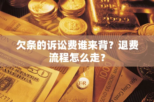 武汉欠条的诉讼费谁来背？退费流程怎么走？